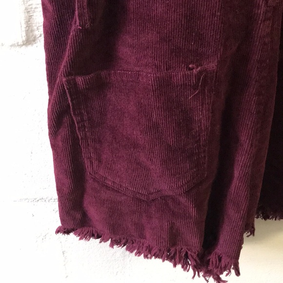 Brandy Melville corduroy overall shorts - Picture 6 of 6